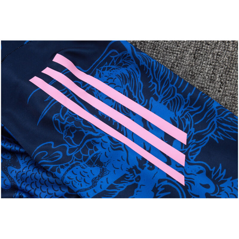 Mens Real Madrid Training Suit Blue Dragon 2024/25