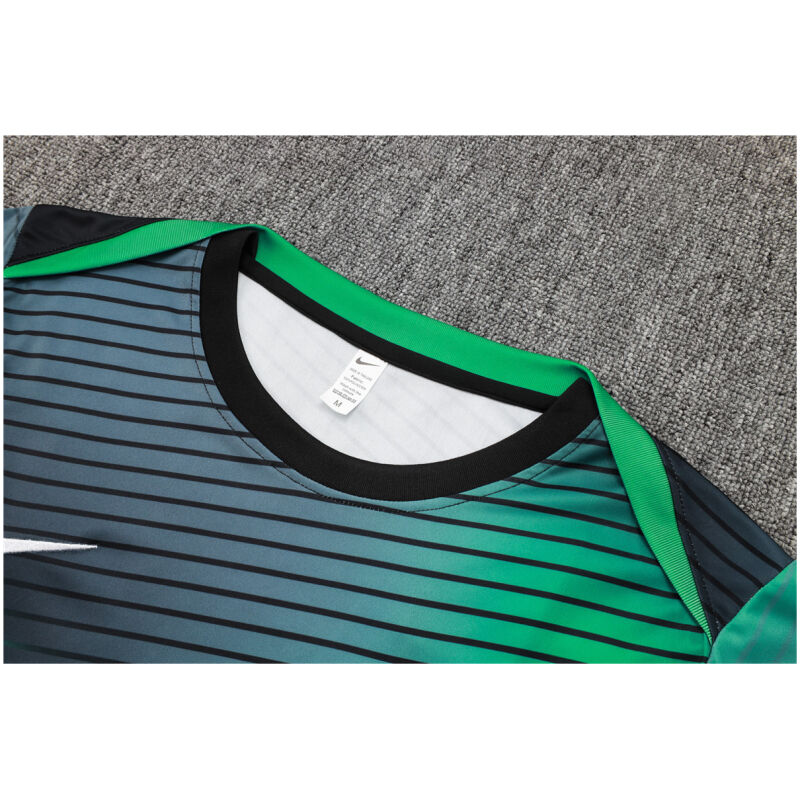 Mens Nigeria Short Training Suit Green 2024