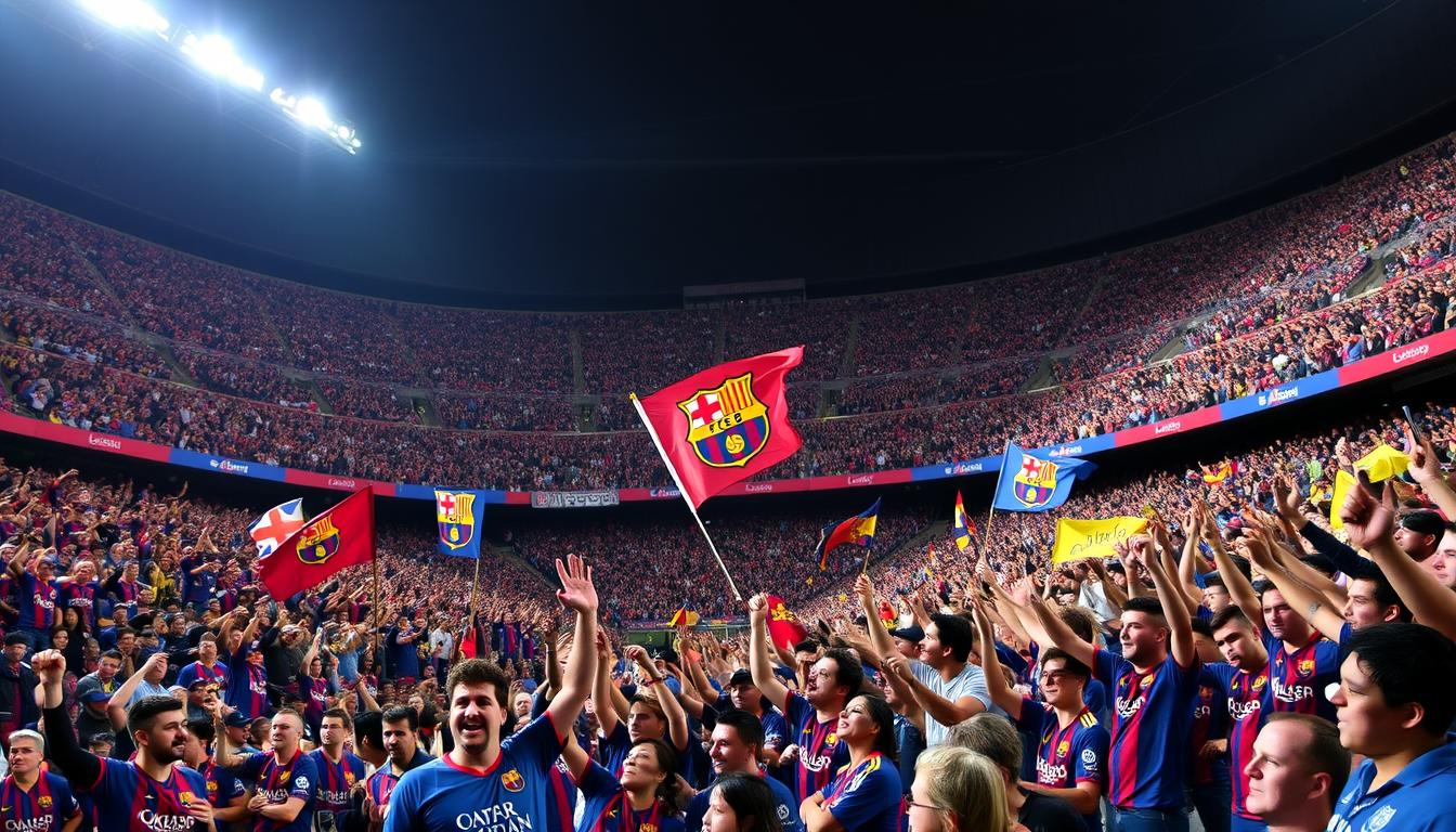 Barcelona team introduction.