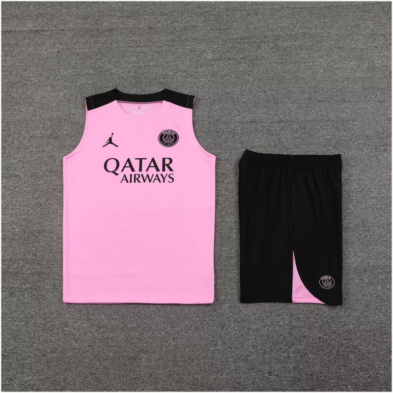 Mens PSG x Jordan Singlet Suit Pink 2024/25