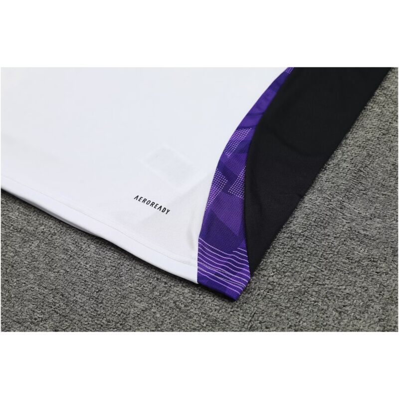 Mens Real Madrid Singlet Suit White 2024/25