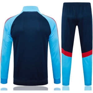 Mens Arsenal Jacket + Pants Training Suit Blue 2024/25