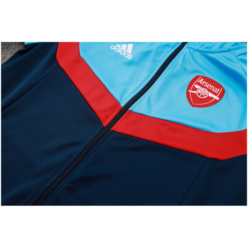 Mens Arsenal Jacket + Pants Training Suit Blue 2024/25