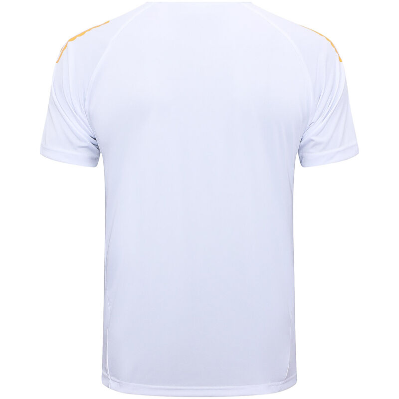 Mens Real Madrid Polo Shirt Pure White 2024/25