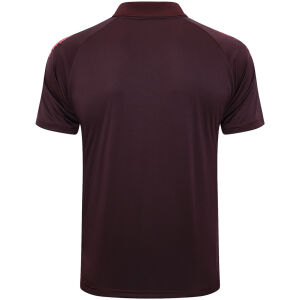 Mens Bayern Munich Polo Shirt Burgundy 2024/25