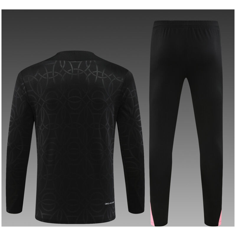 Kids PSG x Jordan Training Suit Black 2024/25