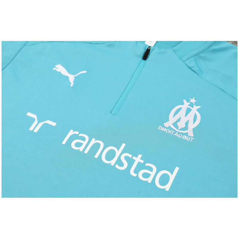 Mens Olympique Marseille Training Suit Green 2024/25