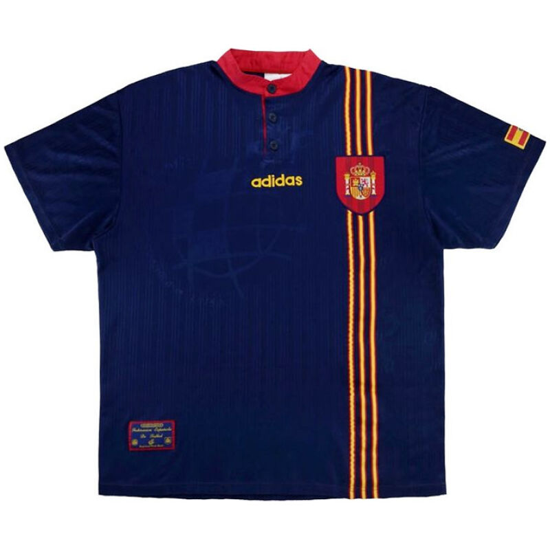 Mens Spain Retro Away Jersey 1996