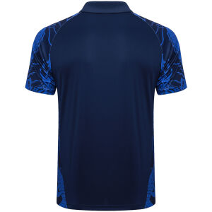 Herren Real Madrid Polohemd Blau Dragon 2024/25