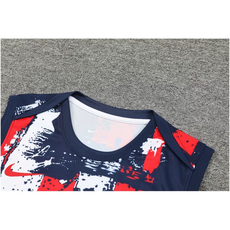 Mens PSG Singlet Suit Royal Red 2024/25