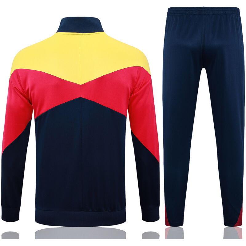 Mens Barcelona Jacket + Pants Training Suit Royal 2024/25