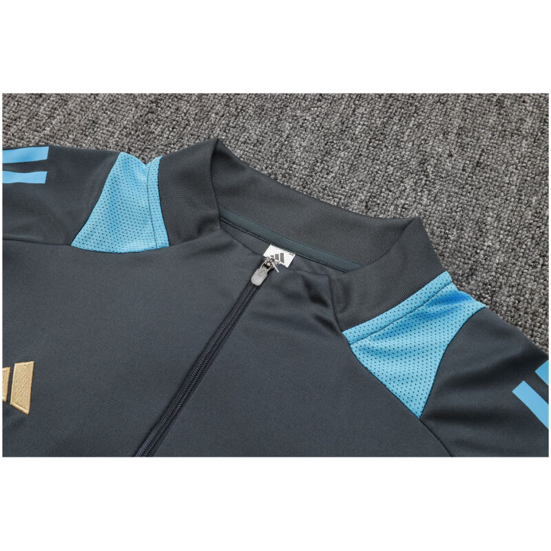 Mens Argentina Training Suit Grey 2024/25