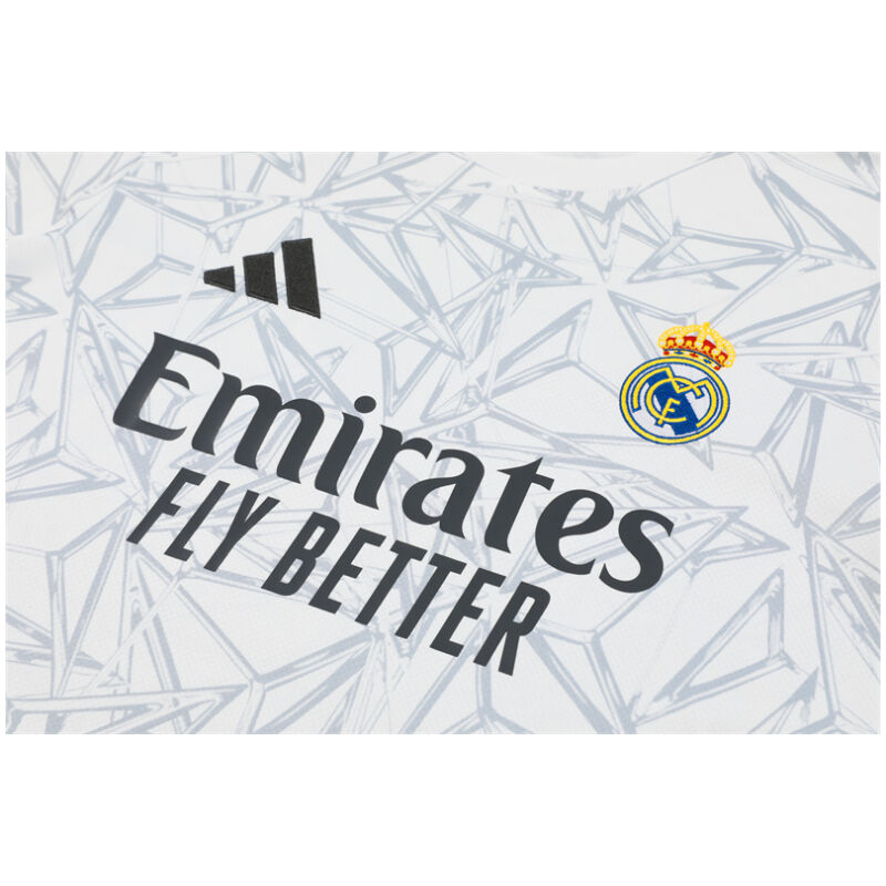 Mens Real Madrid Short Training Suit White 2024/25