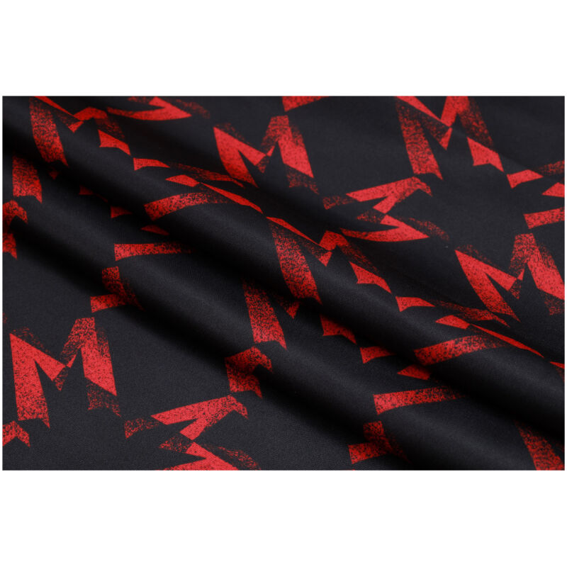 Mens Manchester United Training Suit Black – Red 2024/25