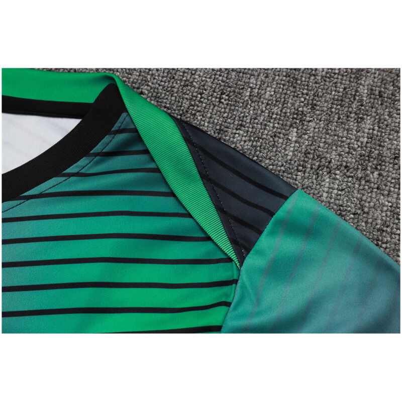 Mens Nigeria Short Training Suit Green 2024