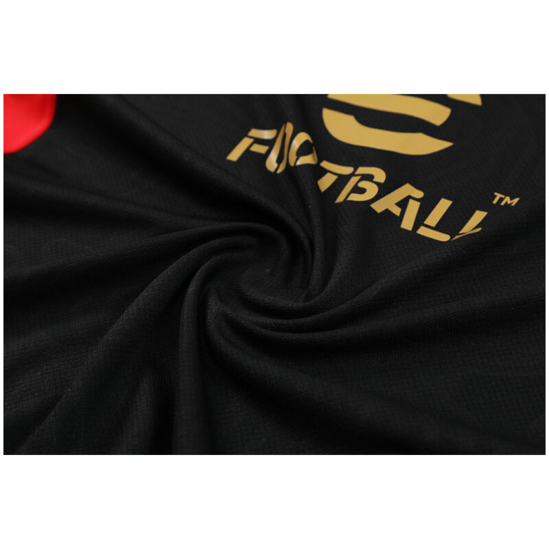 Mens AC Milan Short Training Suit Black 2024/25