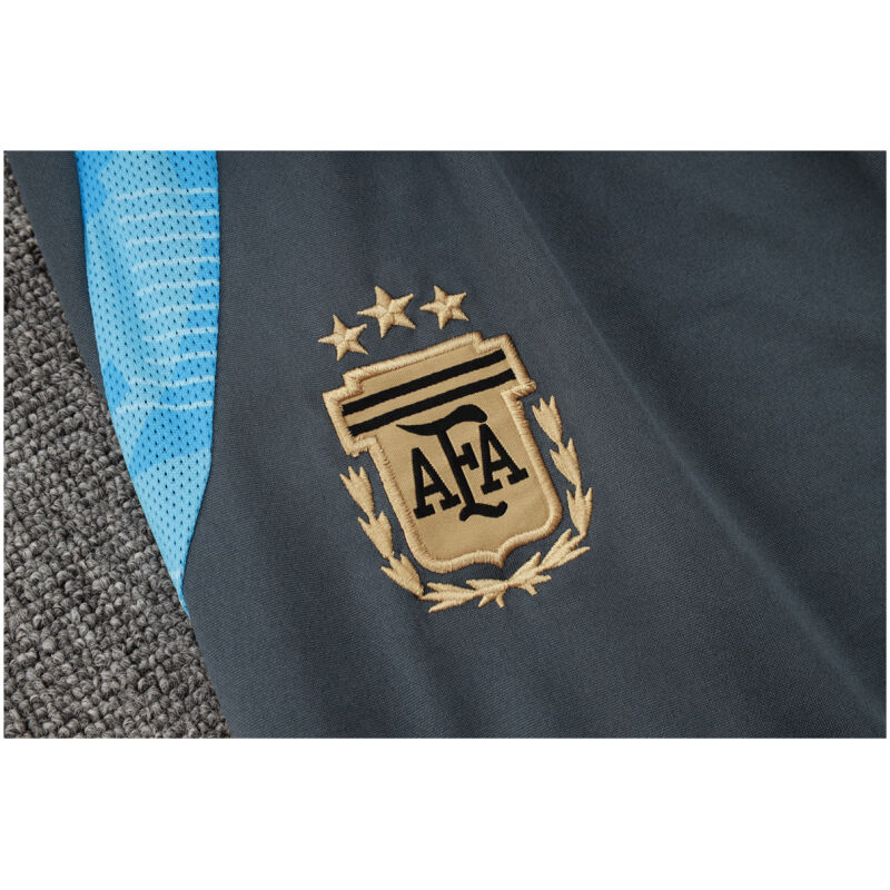 Mens Argentina Training Suit Grey 2024/25