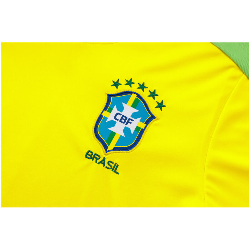 Mens Brazil Short Training Suit Yellow 2024