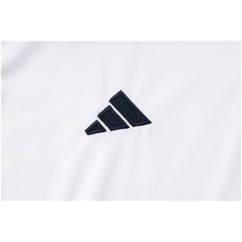 Mens Real Madrid Polo Shirt Pure White 2024/25