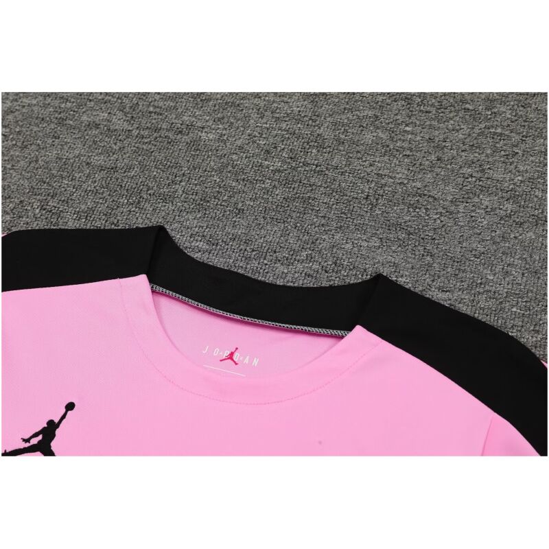 Mens PSG x Jordan Short Training Suit Pink 2024/25