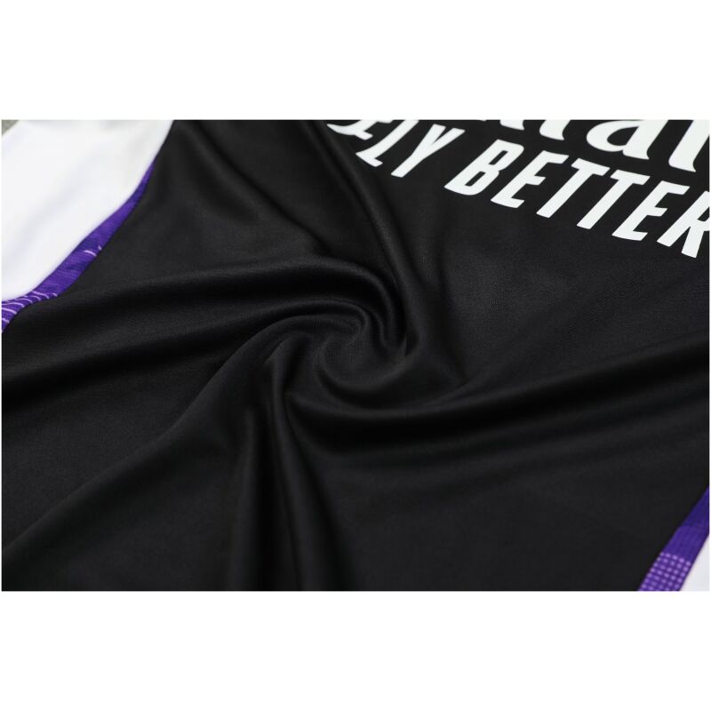 Mens Real Madrid Short Training Suit Black 2024/25