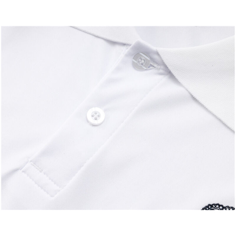 Mens Real Madrid Polo Shirt Pure White 2024/25
