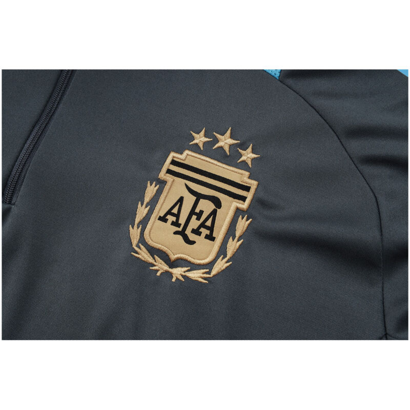 Mens Argentina Training Suit Grey 2024/25