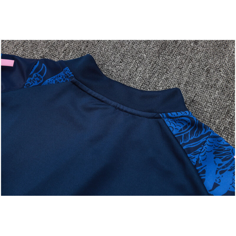 Mens Real Madrid Training Suit Blue Dragon 2024/25