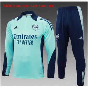 Kids Arsenal Training Suit Green 2024/25