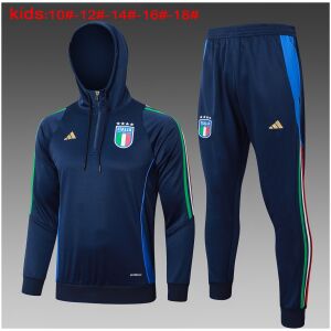 Kids Italy Hoodie Sweatshirt + Pants Suit Royal 2024