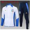 Kids Italy Jacket + Pants Training Suit White 2024