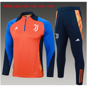 Kids Juventus Training Suit Orange 2024/25