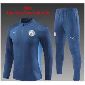 Kids Manchester City Training Suit Royal 2024/25