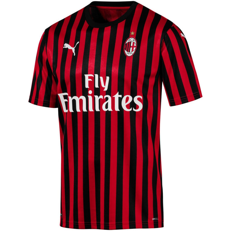 Mens AC Milan Retro Home Jersey 2019/20
