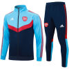 Mens Arsenal Jacket + Pants Training Suit Blue 2024/25