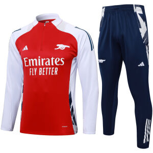 Mens Arsenal Training Suit Red 2024/25