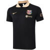 Mens Barcelona Polo Shirt Black 2024/25