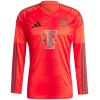 Mens Bayern Munich Home Jersey Long Sleeve 2024/25