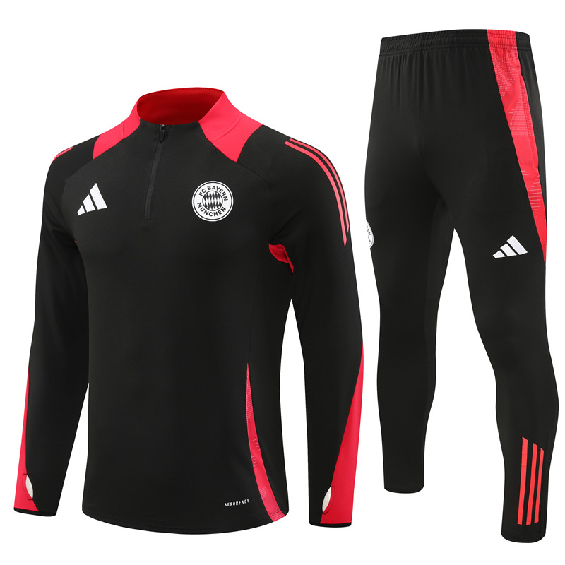 Mens Bayern Munich Training Suit Black 2024/25