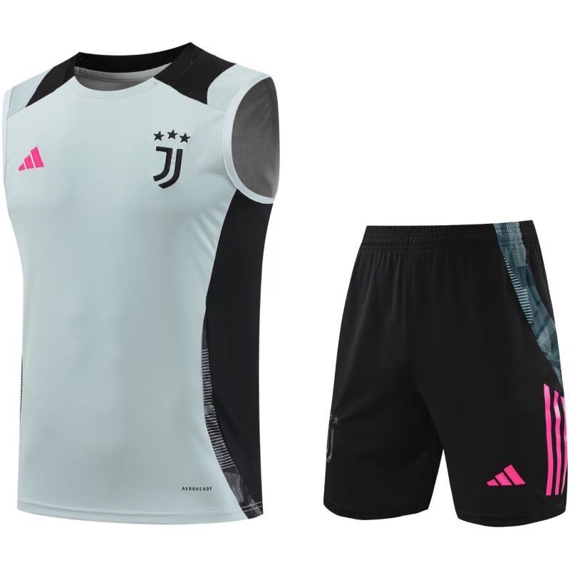 Mens Juventus Singlet Suit Grey 2024/25