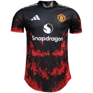 Mens Manchester United Special Black Authentic Jersey 2024/25 – Match