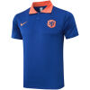 Mens Netherlands Polo Shirt Blue 2024