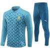 Mens Olympique Marseille Training Suit Aqua 2024/25