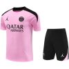 Mens PSG x Jordan Short Training Suit Pink 2024/25