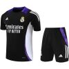 Mens Real Madrid Short Training Suit Black 2024/25