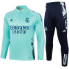 Mens Real Madrid Training Suit Mint Green 2024/25