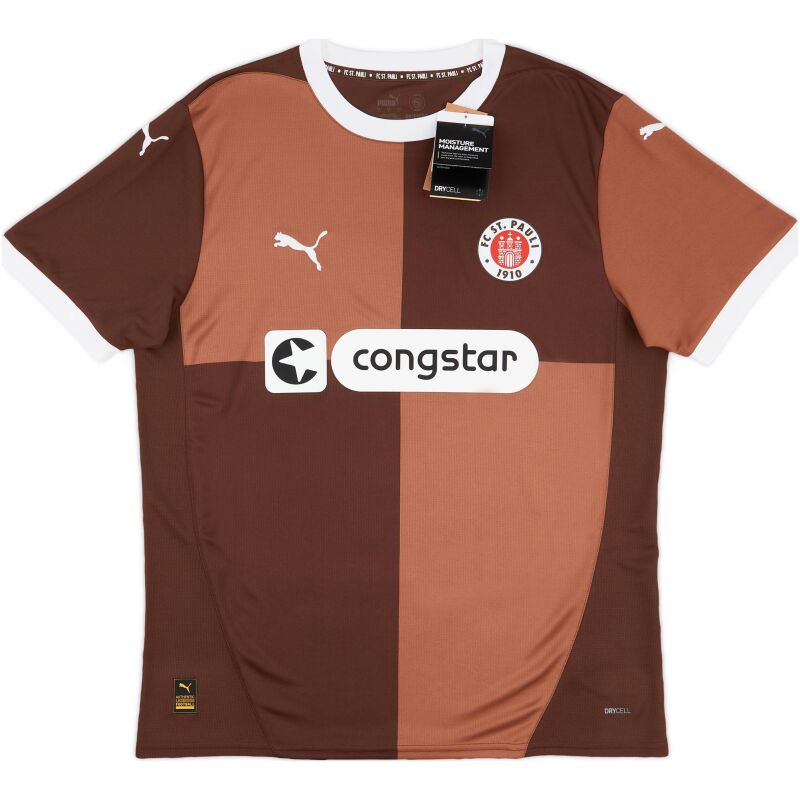 Mens St. Pauli Home Jersey 2024/25