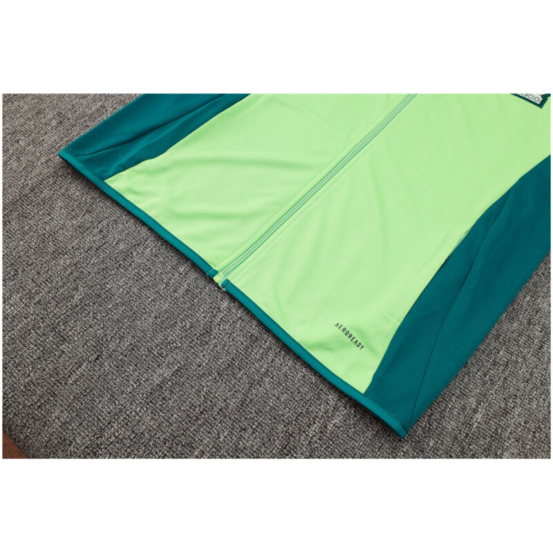 Mens Mexico Jacket + Pants Training Suit Green 2024