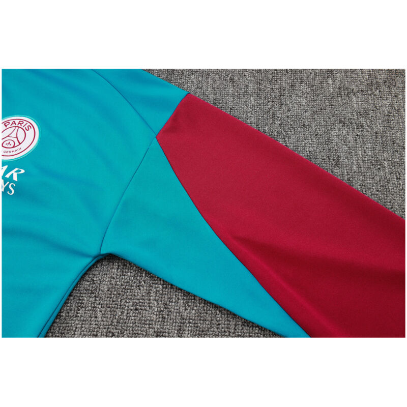 Mens PSG Jacket + Pants Training Suit Lake Blue 2024/25