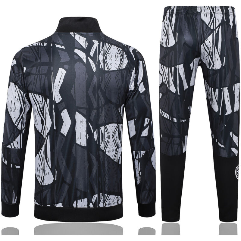 Mens Arsenal Jacket + Pants Training Suit Black 2024/25